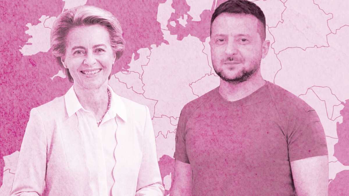 Immagine di Un manifesto con la scritta: all’Ucraina con amore