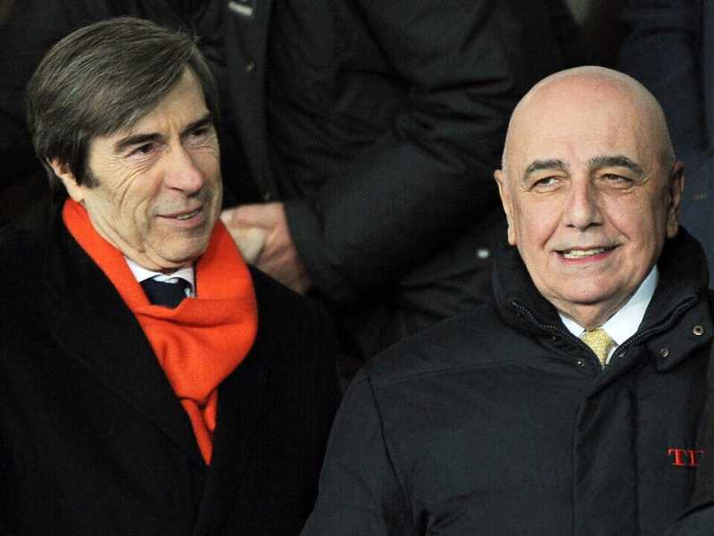 Ariedo Braida e Adriano Galliani (Ansa)