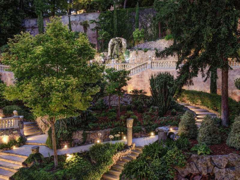 Il giardino dell'Hotel de Russie a Roma (Hotel de Russie)
