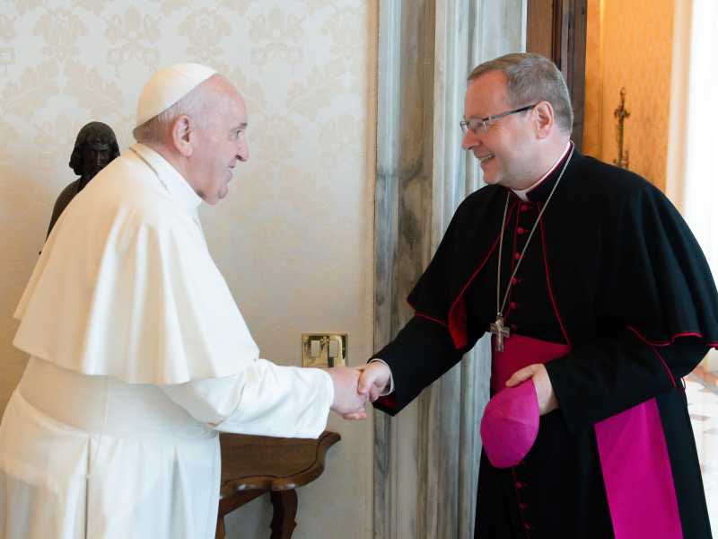 Foto di Vatican Media, via LaPresse&nbsp;<br />