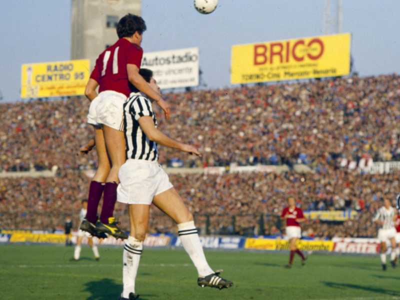  Aldo Serena con la maglia del Torino (Lapresse)