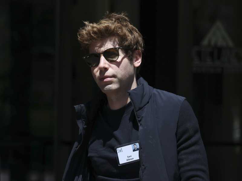 Sam Altman (Kevin Dietsch/Getty Images)&nbsp;<br />