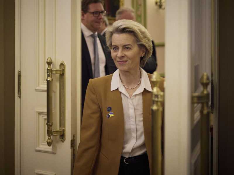 Foto di Ukrainian Presidential Press Office, via AP, via LaPresse&nbsp;<br />