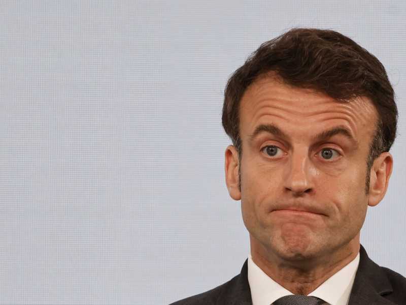 Foto di Ludovic Marin, pool via AP, via LaPresse <br /> <br />
