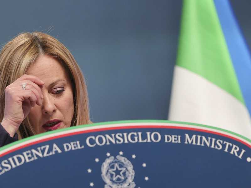 Giorgia Meloni (LaPresse)