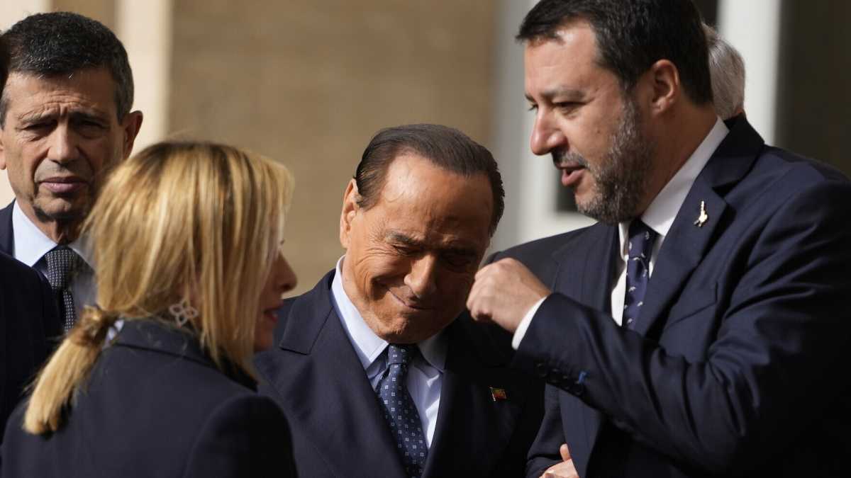 Immagine di Le sedie di Meloni. Salvini e Berlusconi usano la carta Scaroni per arrivare a Leonardo e Poste