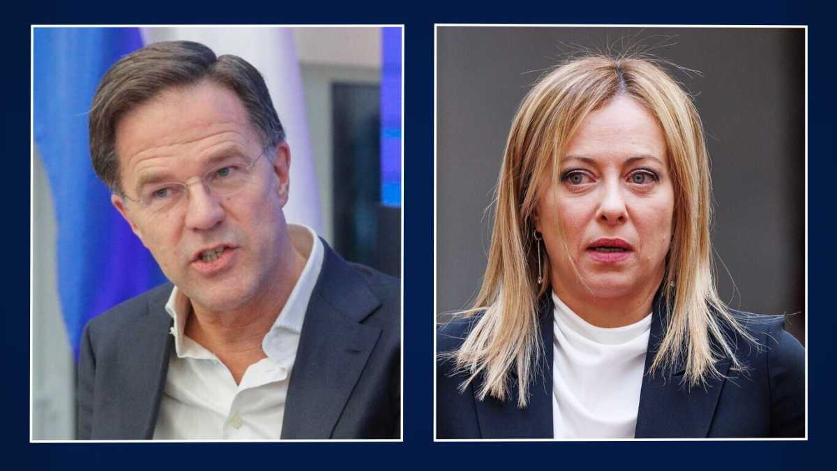Immagine di Le alleanze variabili dell’olandese Rutte e i ponti con Meloni