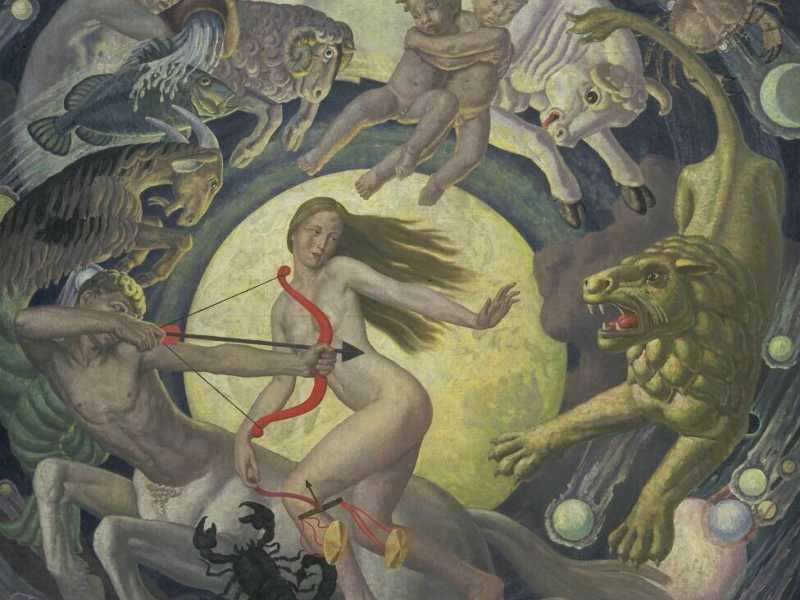 Ernest Procter, The Zodiac, 1925&nbsp;<br />