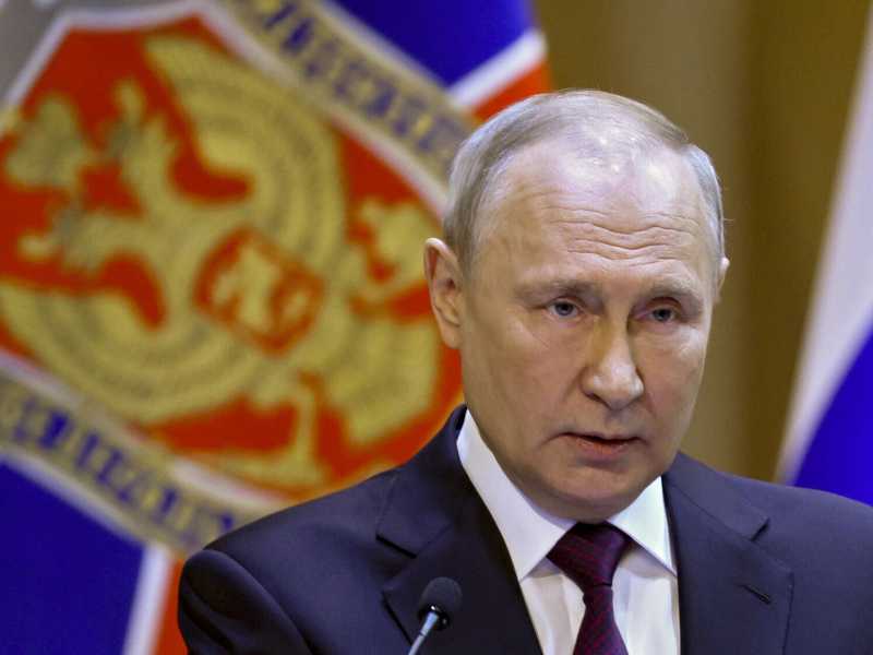 Foto di Gavriil Grigorov, Sputnik, Kremlin Pool Photo, via LaPresse&nbsp;<br />