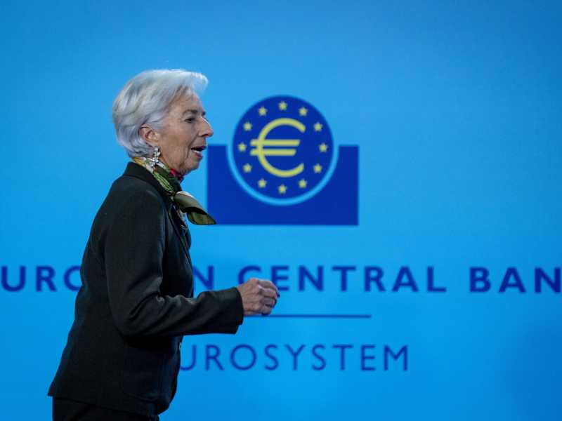 La presidente della Bce Christine Lagarde (LaPresse)<br />