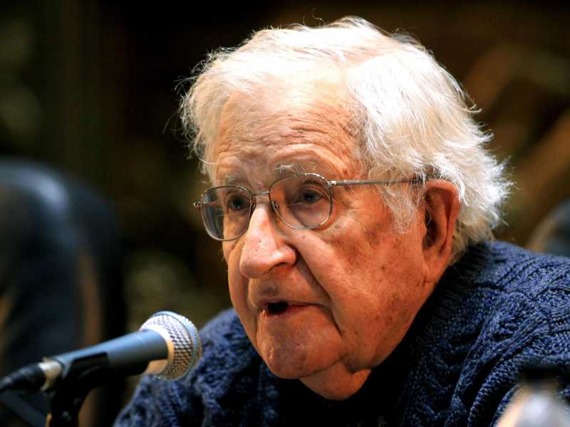 &nbsp;Noam Chomsky (Foto Raul Martinez)