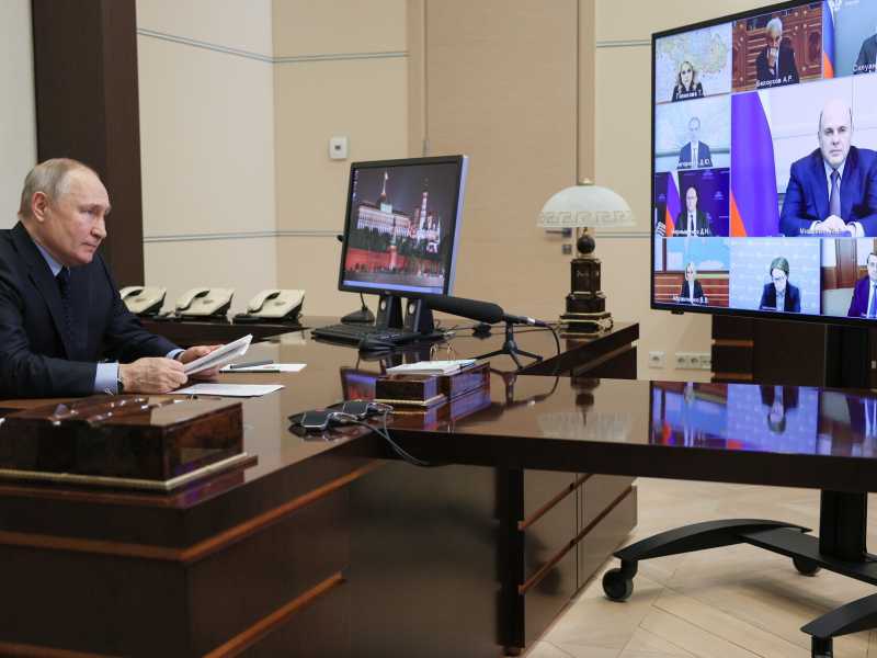 Foto di Gavriil Grigorov, Sputnik, Kremlin Pool Photo via AP, via LaPresse <br />