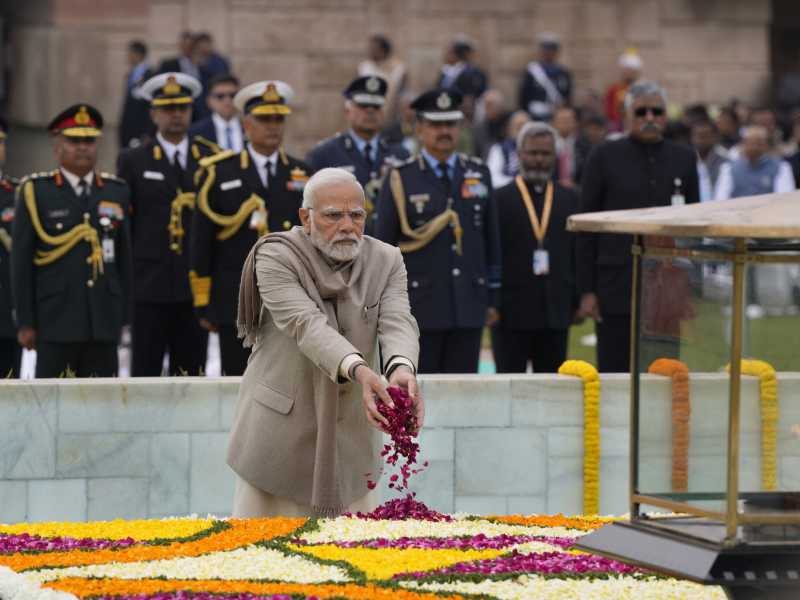 Foto di Manish Swarup, AP Photo, via LaPresse&nbsp;<br />