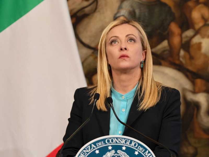 Giorgia Meloni (Ansa)