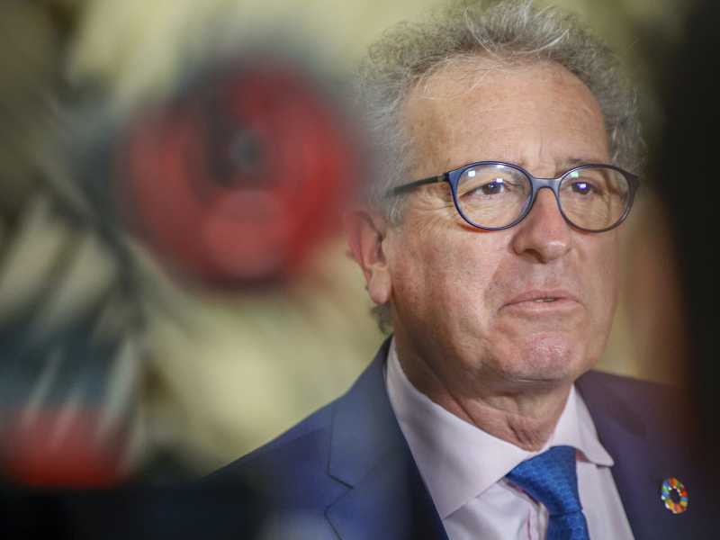 Pierre Gramegna (AP Photo/Olivier Matthys) <br />