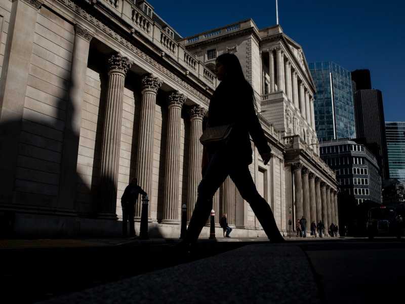 La sede della Banca d'Inghilterra a Londra (Foto di Dan Kitwood/Getty Images)