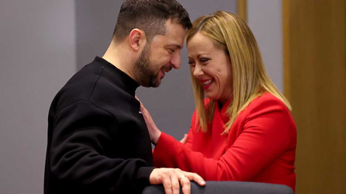 Immagine di Zelensky a Roma nel fine settimana. Confermato l'incontro con Mattarella