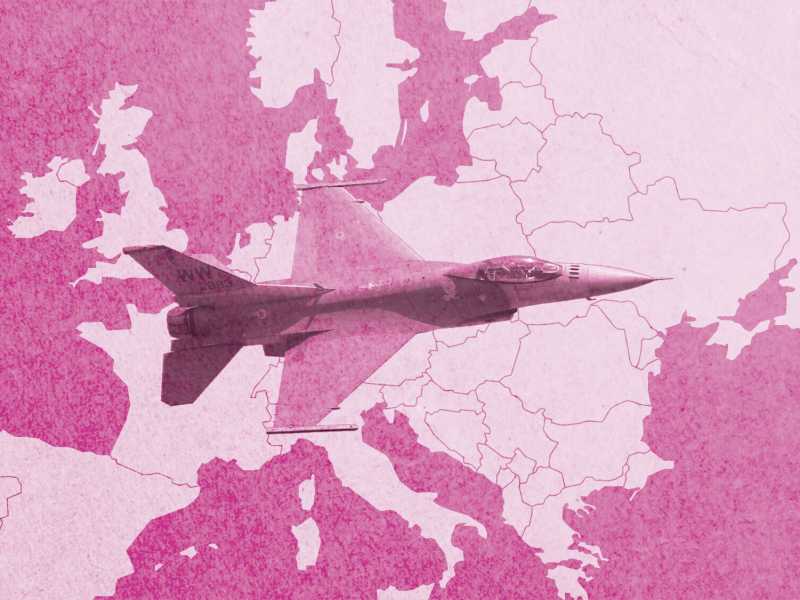 Anatomia della coalizione dei jet che sostiene Kyiv