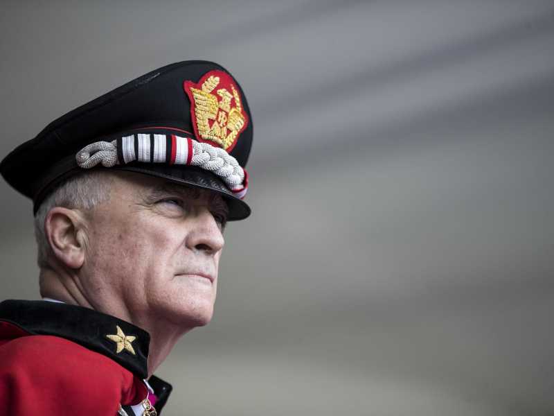 Tullio Del Sette nel 2013 (Foto Ansa) <br />