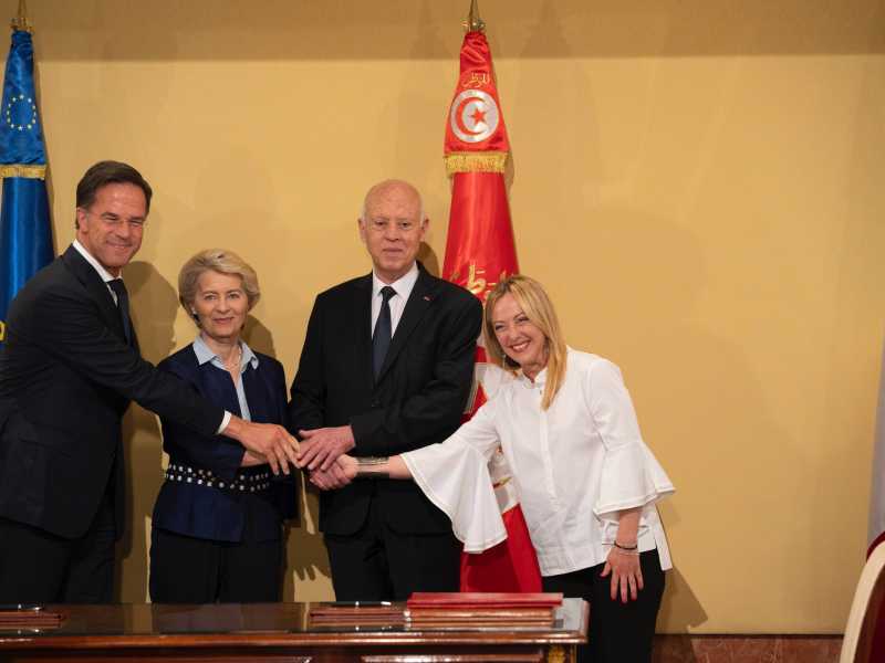 Team Europe firma il memorandum con la Tunisia