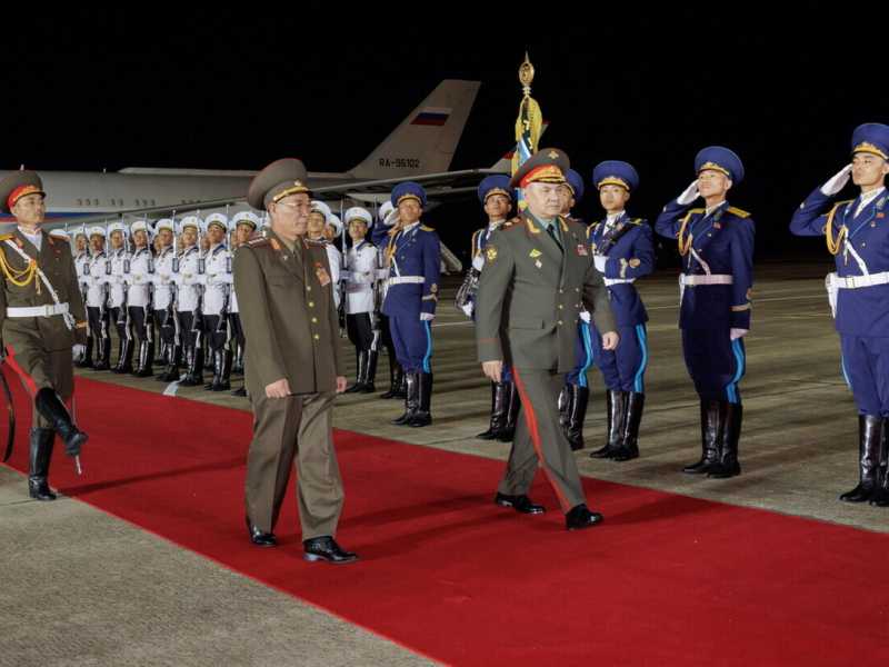 A Pyongyang sfila la parata degli alleati solidi per necessità