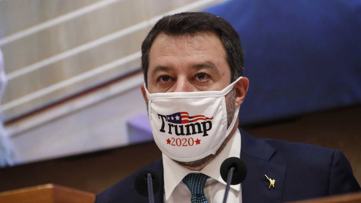 Immagine di Salvini silente su visita di Meloni a Biden. I suoi: "Successo del governo. Ma tifiamo per i repubblicani"