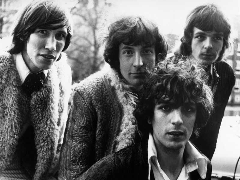 Roger Waters, Nick Mason, Syd Barrett, Richard Wright: la prima formazione dei Pink Floyd (Getty) <br />