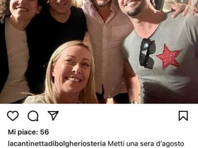Patto della fiorentina tra Meloni e Salvini: ieri sera la cena a Bolgheri