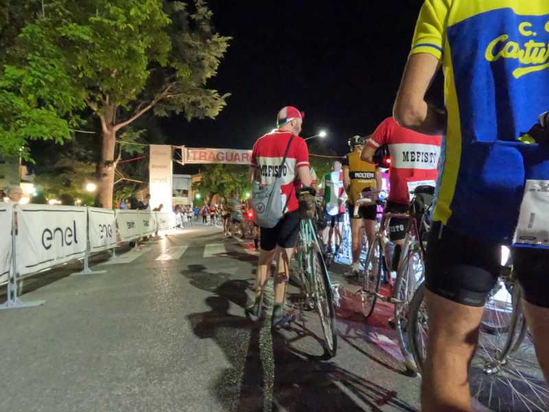 L'arrivo dell'Eroica 2023 a Gaiole in Chianti (foto di Giovanni Battistuzzi)<br /> <br />&nbsp;<br />