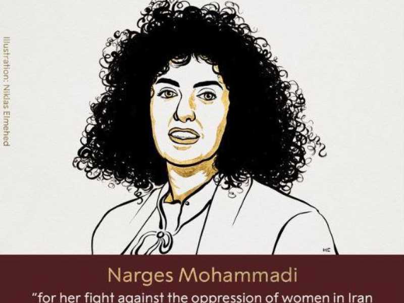 Il cestino rosso di Narges Mohammadi, Nobel per la Pace 2023