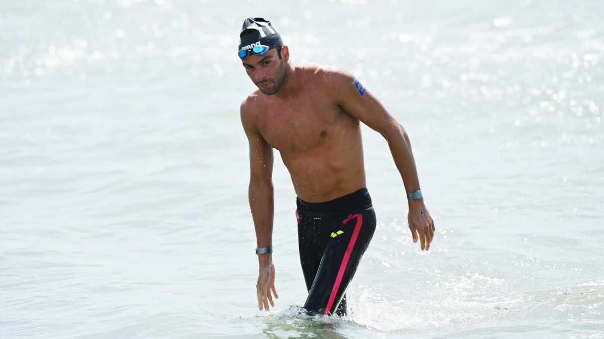 Immagine di Paltrinieri, il nuoto e la riscoperta del mare