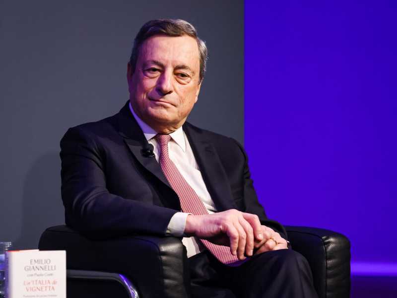 Mario Draghi (LaPresse)