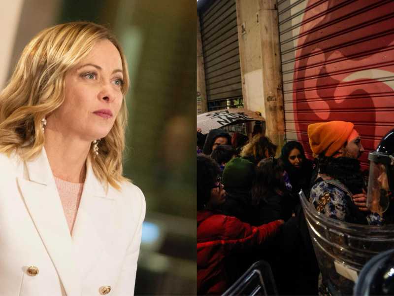 Meloni: "Schlein, Conte e Landini condannino la violenza contro Pro Vita"