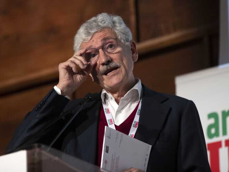 Massimo D'Alema - foto Ansa