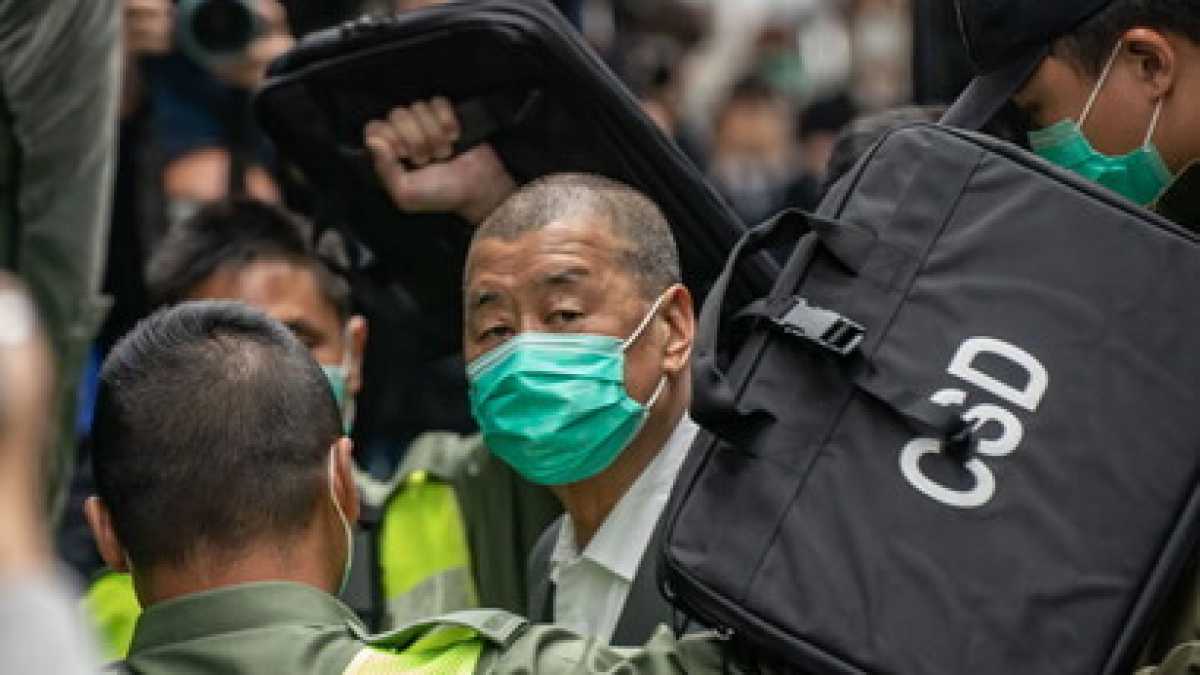 Immagine di Jimmy Lai, la libertà a processo