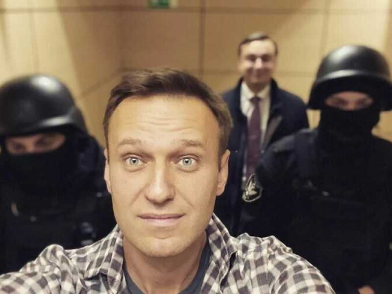 &nbsp;Alexei Navalny - foto X dal thread di Ivan Zhdanov