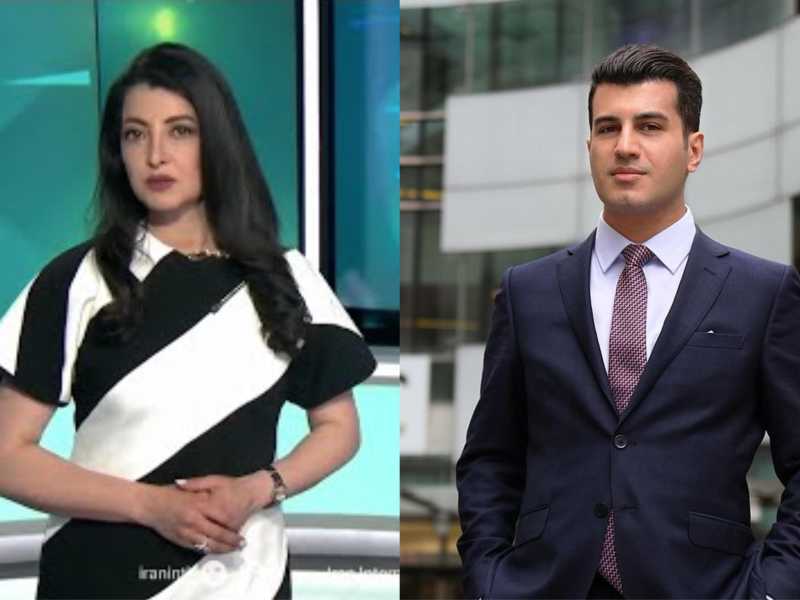 &nbsp;Sima Sabet e&nbsp;Fardad Farahzad, i bersagli del complotto - foto Youtube e Wikipedia