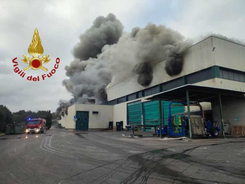  L'incendio nella discarica di Malagrotta<br /><br type="_moz" />
