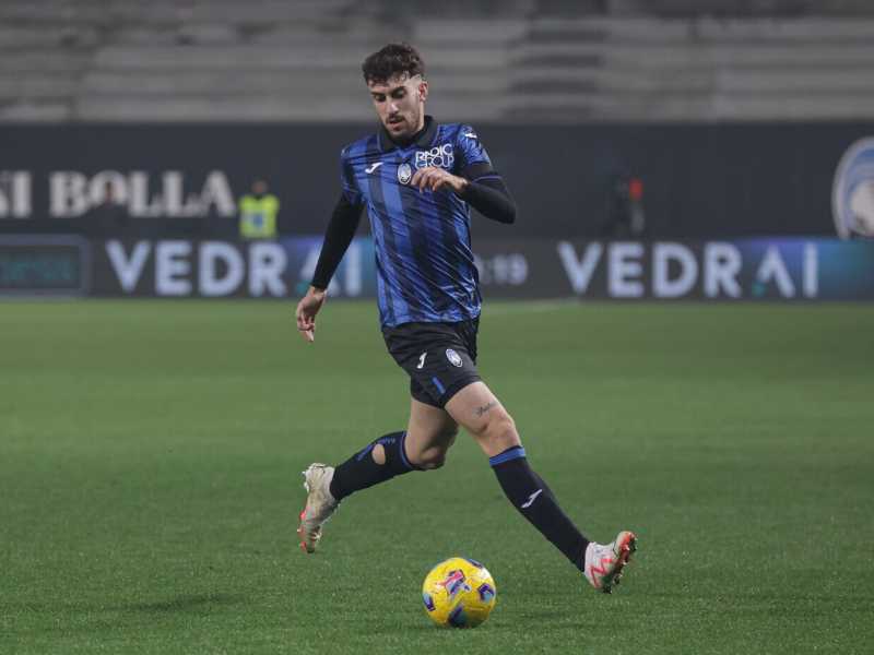 L'esterno sinistro dell'Atalanta Matteo Ruggeri (foto LaPresse)
