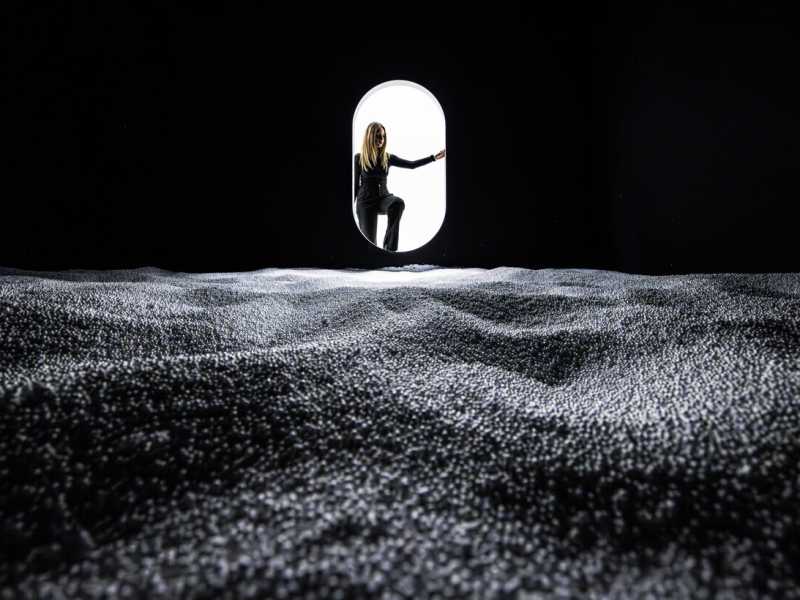 &nbsp;"Immersione: le Origini 1949-1949", un'installazione di Fabio Mauri - foto Ansa