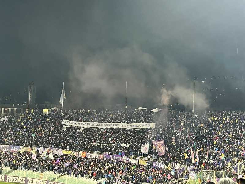 &nbsp;Uno striscione contro Dariio Nardella - foto X
