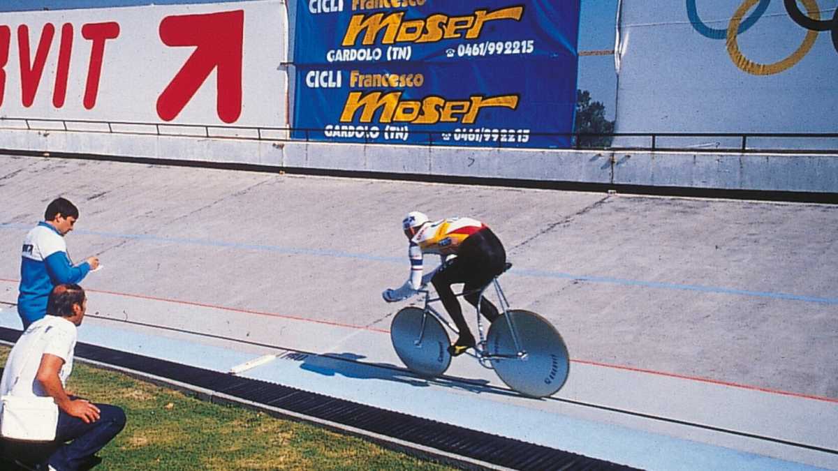 Immagine di Francesco Moser e quel Record dell'Ora che non doveva esserci
