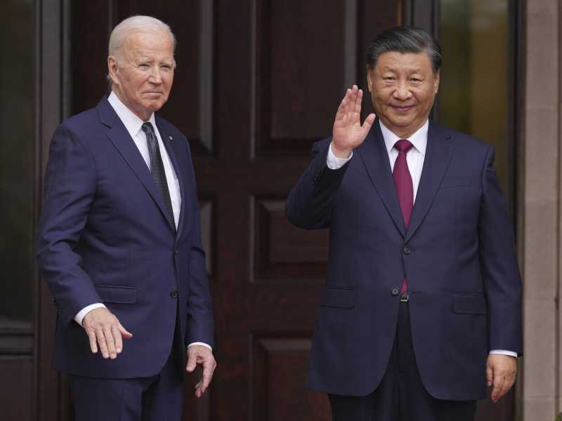 Joe Biden e Xi Jinping (LaPresse)<p>&nbsp;</p>