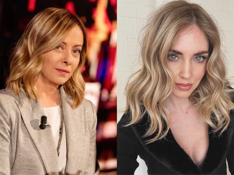 &nbsp;Giorgia Meloni e Chiara Ferragni - foto Ansa e Instagram