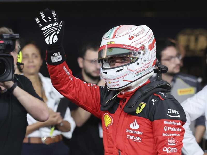 Charles Leclerc (foto Ap, via LaPresse)<div> </div>