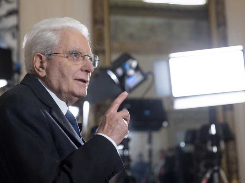 &nbsp;Sergio Mattarella - foto Ansa