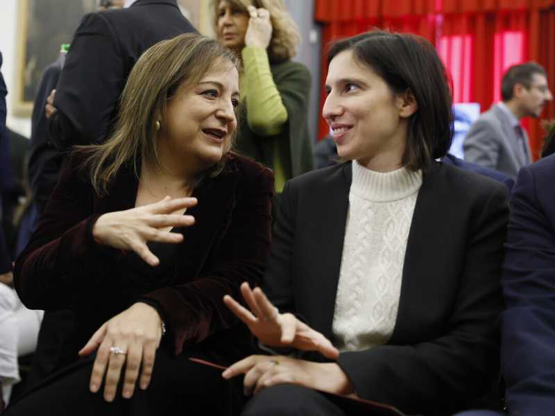 Iratxe Garc&iacute;a P&eacute;rez ed Elly Schlein (LaPresse)&nbsp;<br />
