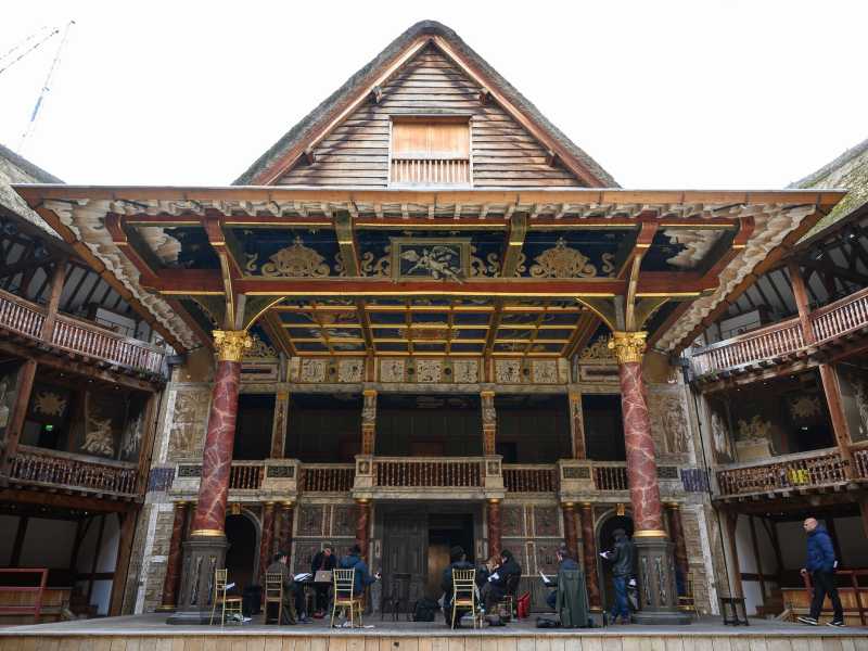 Il Globe theatre di Londra (foto Leon Neal per Getty Images)&nbsp;<br />