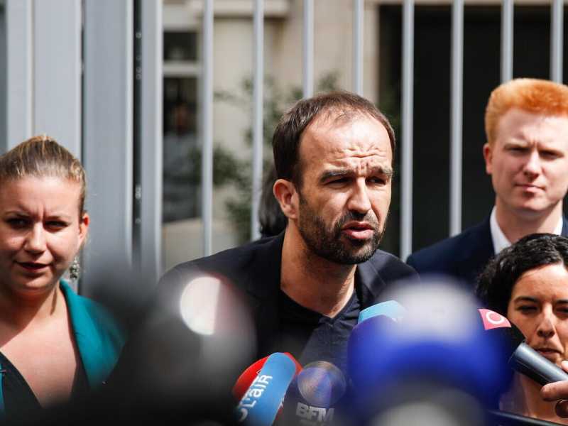 &nbsp;Manuel Bompard, coordinatore de La France Insoumise - foto Ansa