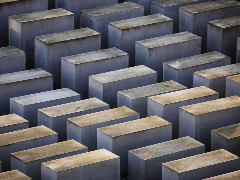  Il memoriale della Shoah a Berlino (Getty)